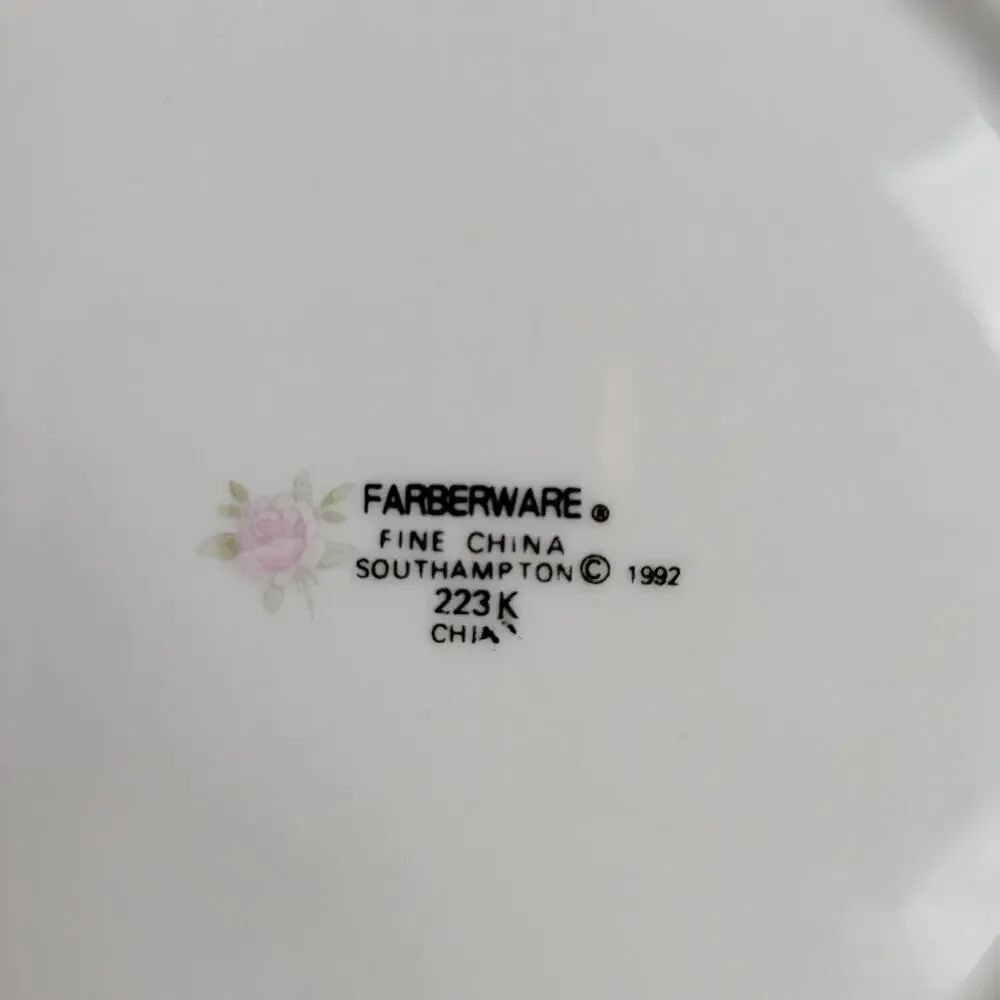 Farberware white ceramic
